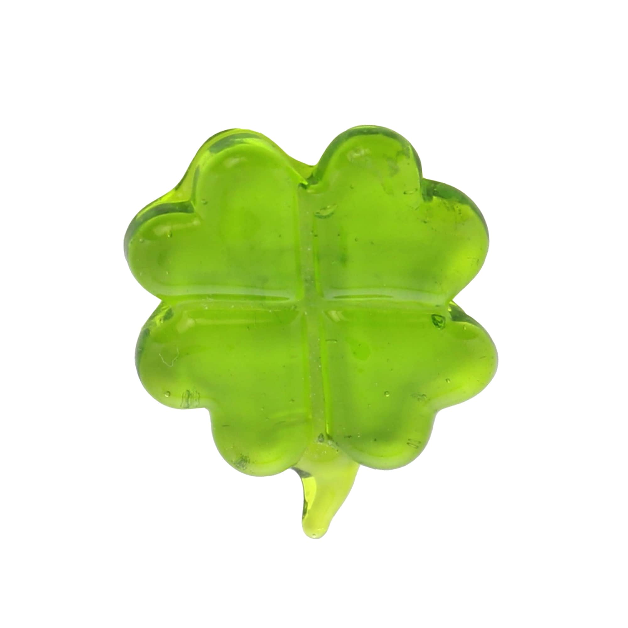 Tiny Glass Lucky Clover